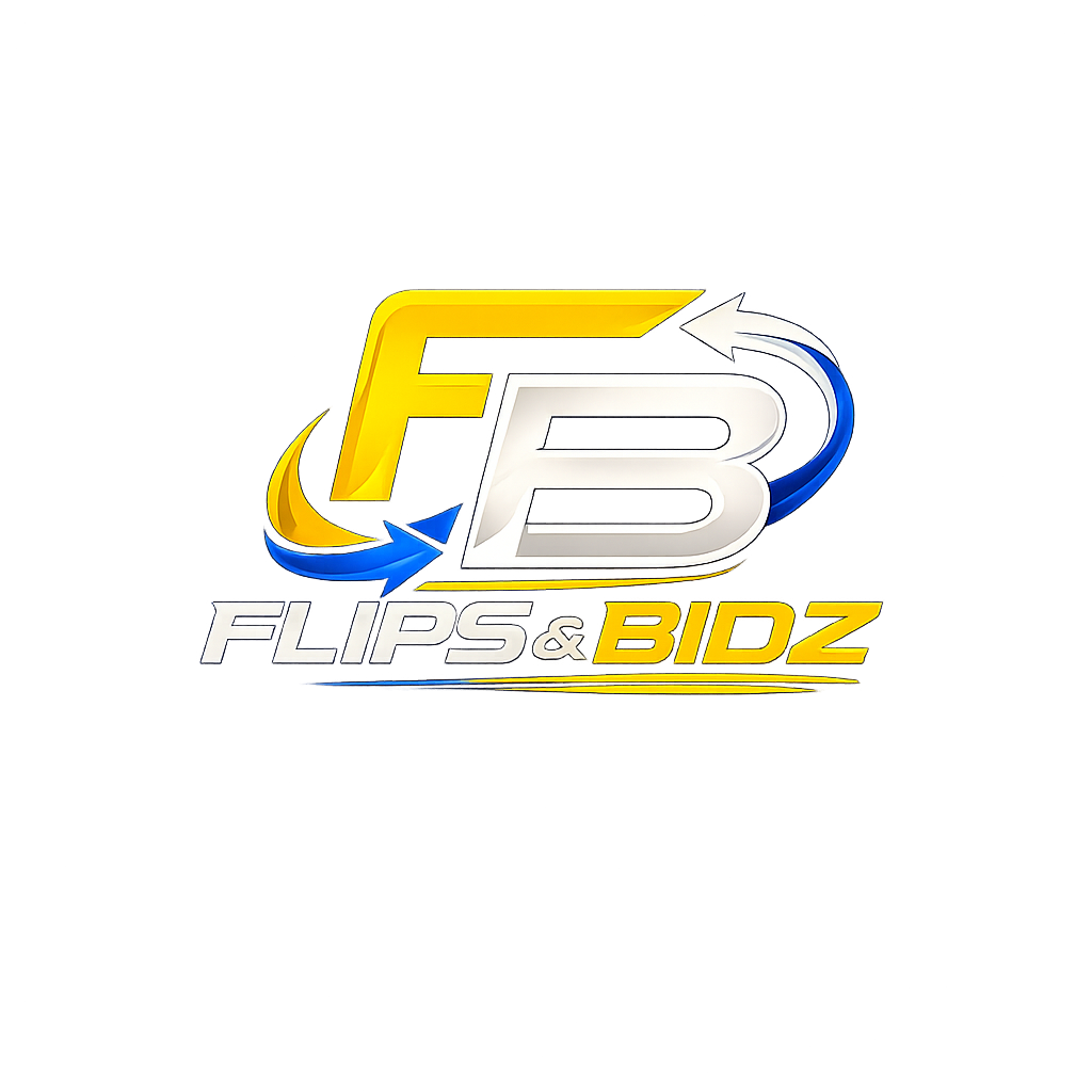 Flips & Bidz Logo